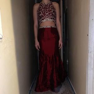 2-piece with Jeweled Top and Mermaid style bottom
